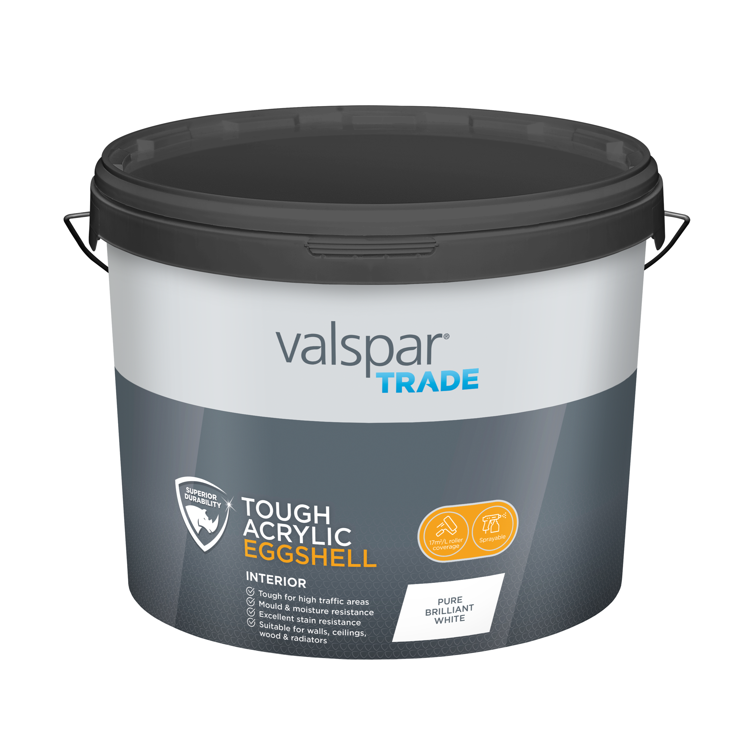 Valspar® Trade Tough Acrylic Pure Brilliant White