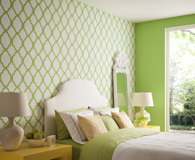 How to paint over wallpaper