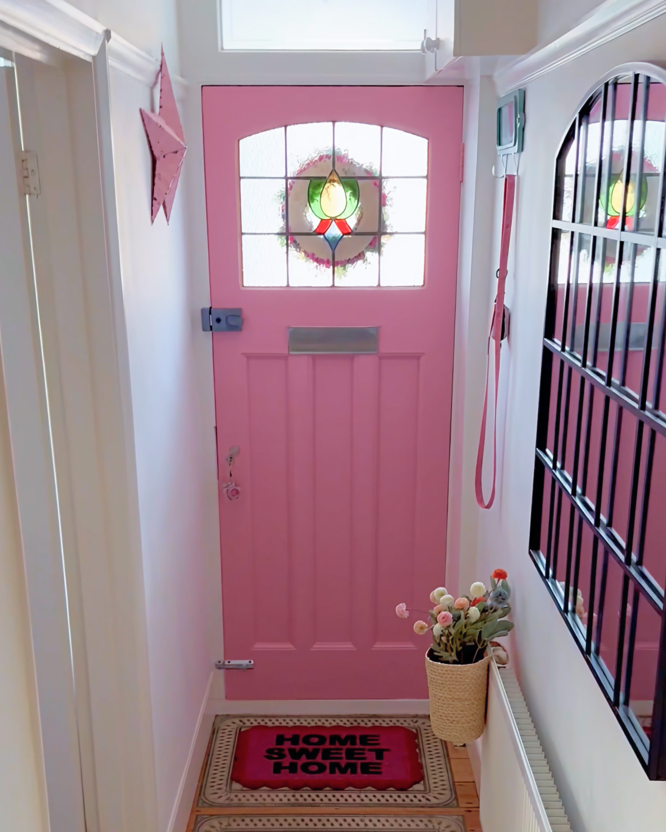 “I wanted my door to make me smile every time I walk down the stairs or past it” 