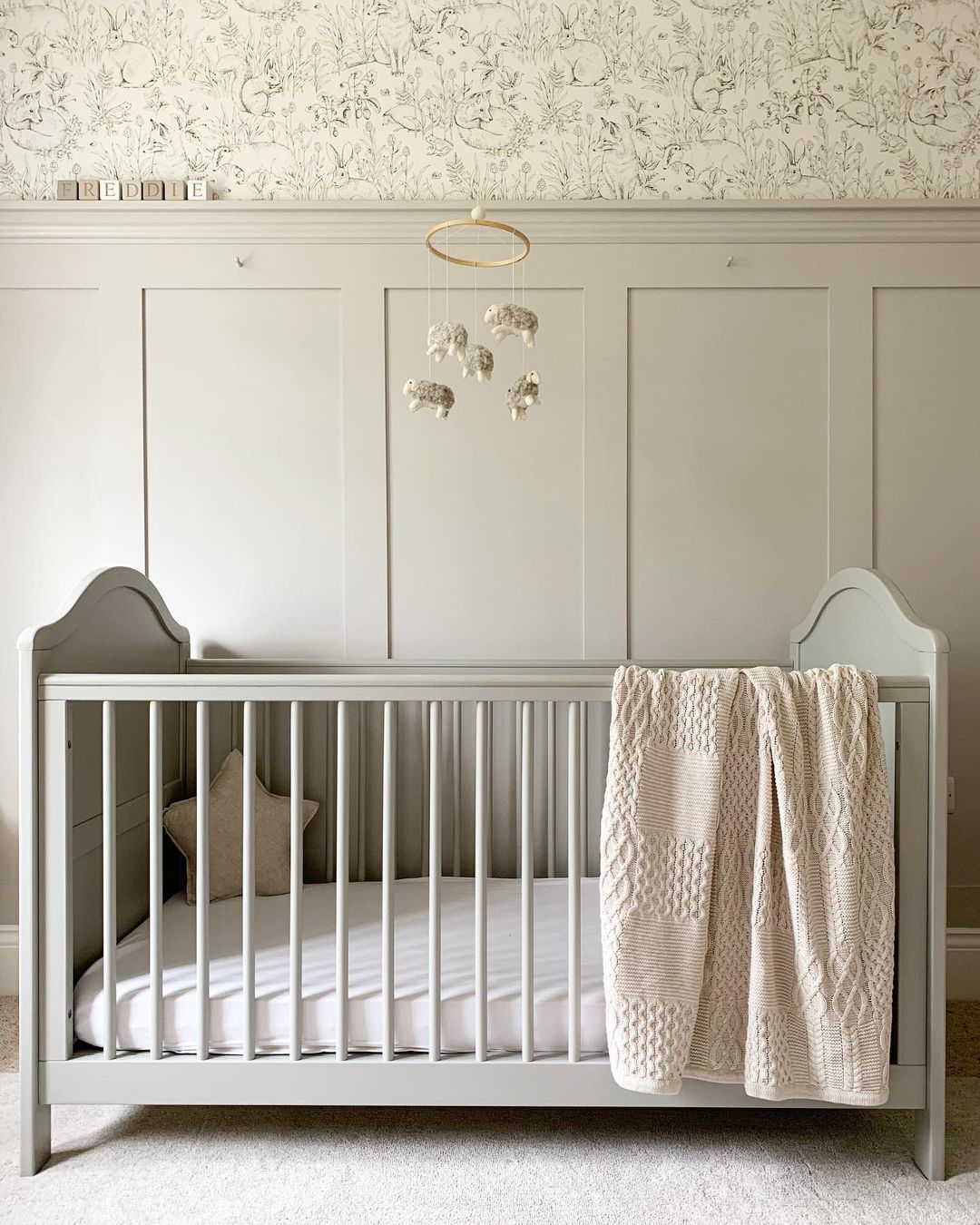 Neutral Nursery Cot