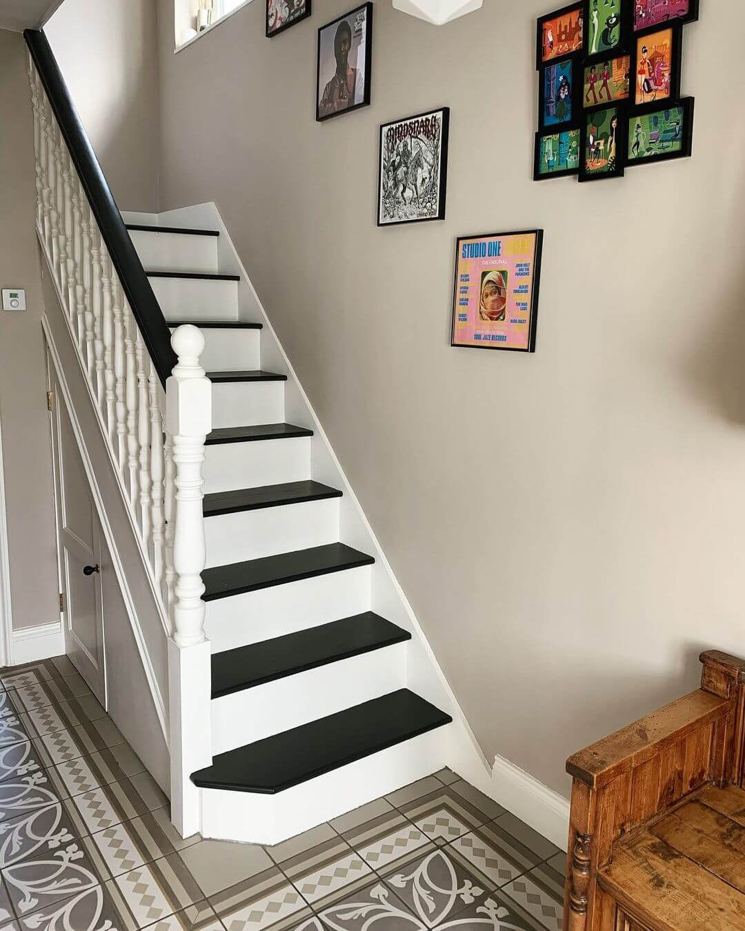 How To Prep & Paint Stair Risers