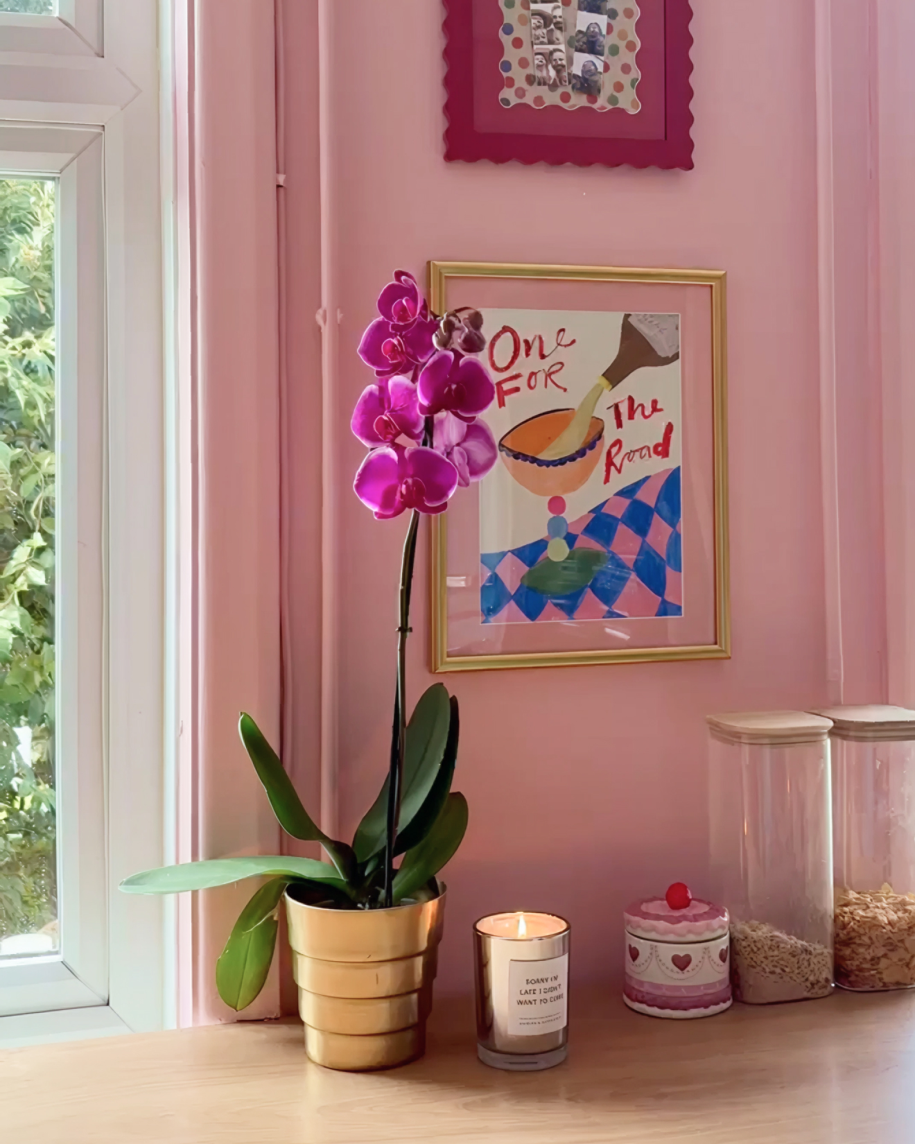 “I wanted the room to feel cosy but fun, a space we would enjoy using as a family but that would also bring me joy during the mundane kitchen chores” 