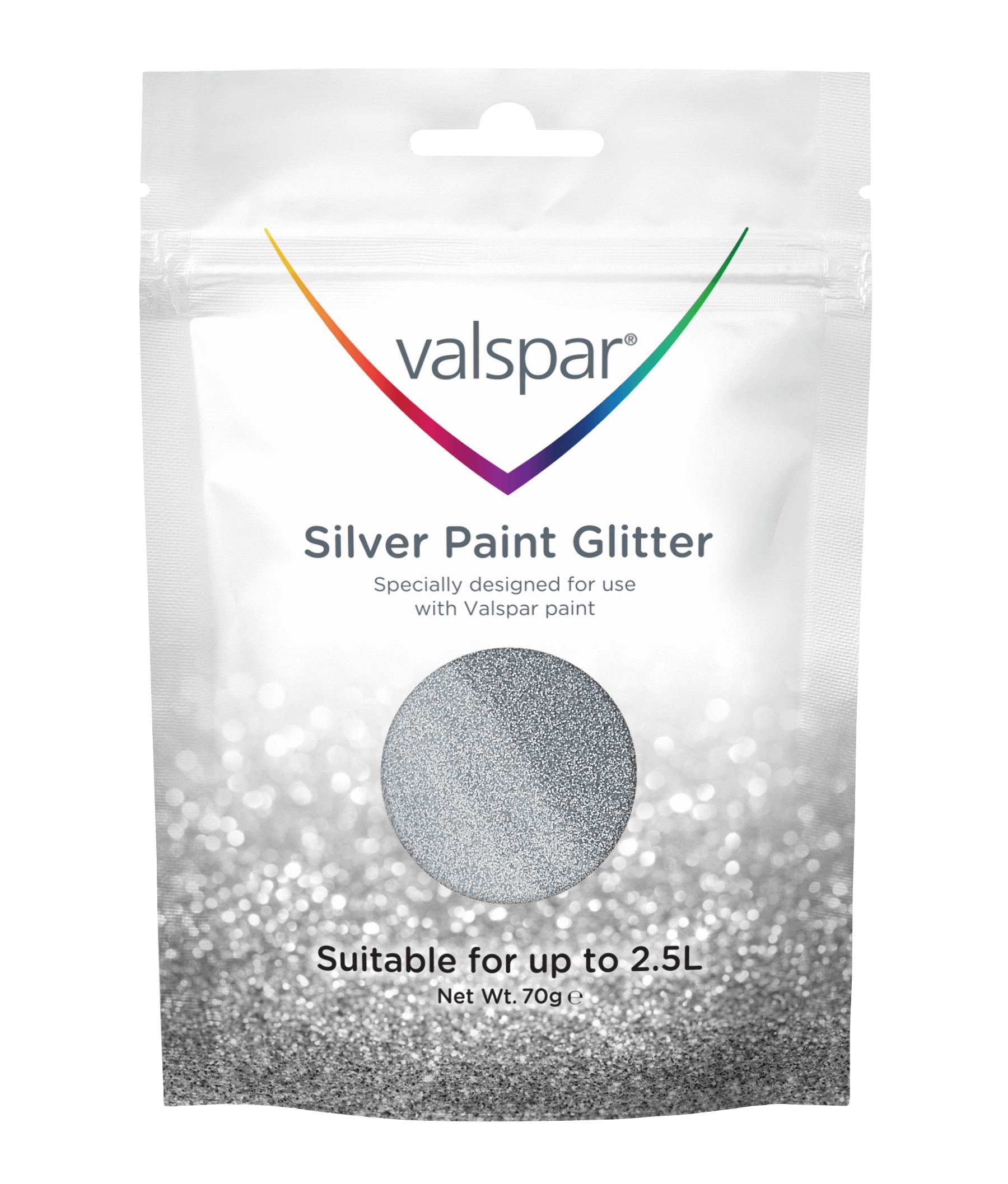 Silver Paint Glitter