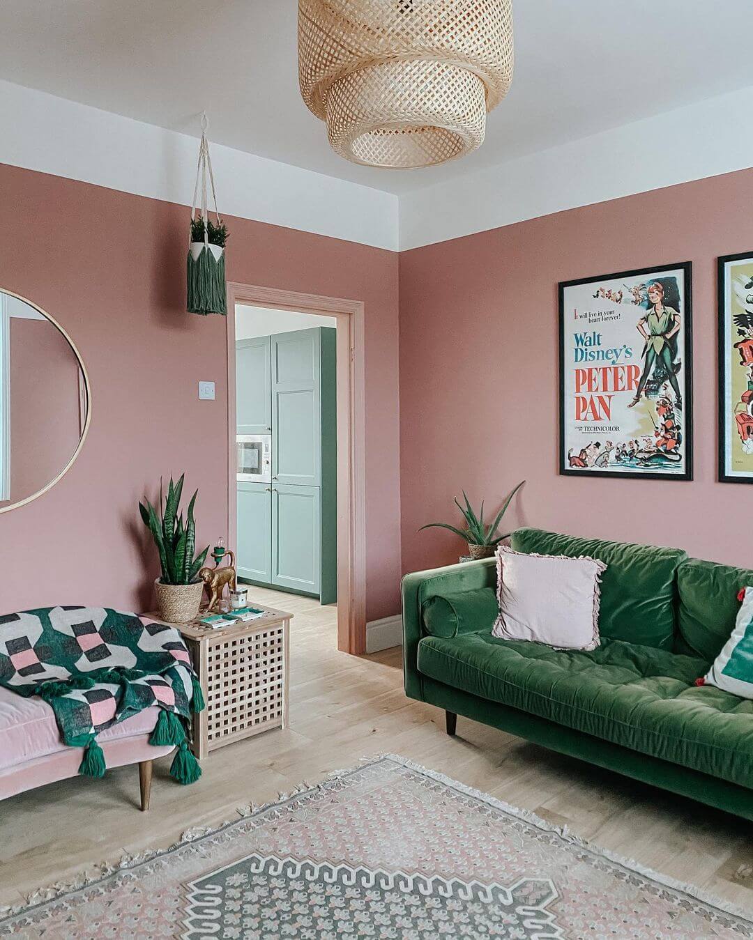 Pink Living Room Ideas